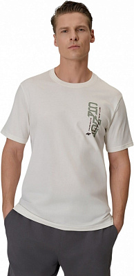 Футболка 4F TSHIRT M2665 4FWSS26TTSHM2665-12S р.S бежевий