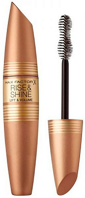 Тушь для ресниц Max Factor RISE & SHINE Эффект подкрученных ресниц № 01 ультра черная черный 12 мл