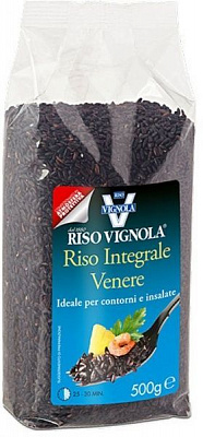 Рис TM RISO VIGNOLA черный Венере 500 г 