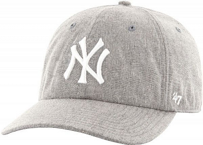 Кепка 47 Brand EMERY NY YANKEES EMERY17HVS-DY OS серый