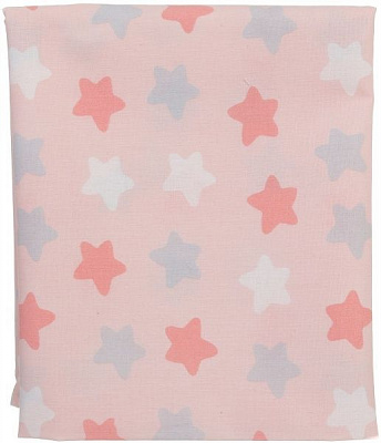 Пеленка Украина напечатанная Звезды 80х95 см розовый с принтом 
