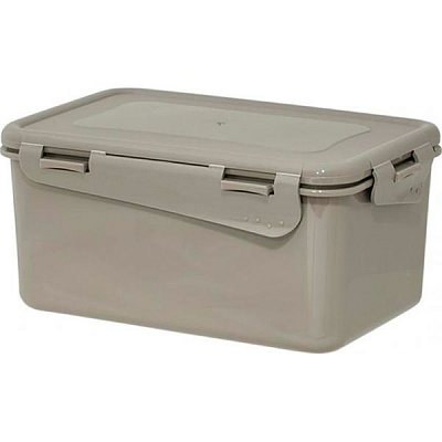 Контейнер пластиковая Алеана 169033 «Винтаж» 2,5 л какао 110x165x230 мм