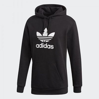 Джемпер Adidas TREFOIL HOODIE DT7964 р. L чорний