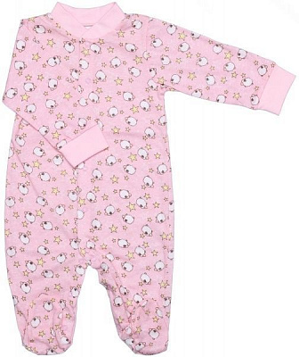 Комбинезон для девочки Фламинго р.80 розовый 