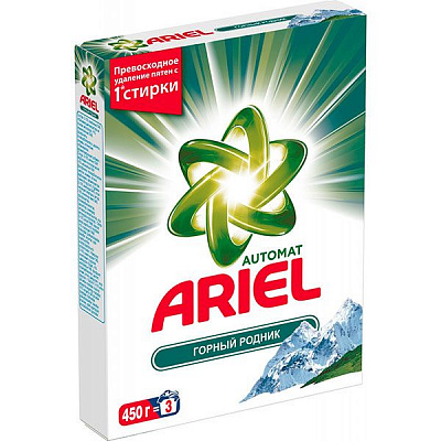 Стиральный порошок Ariel Горный родник 450 г 50901120