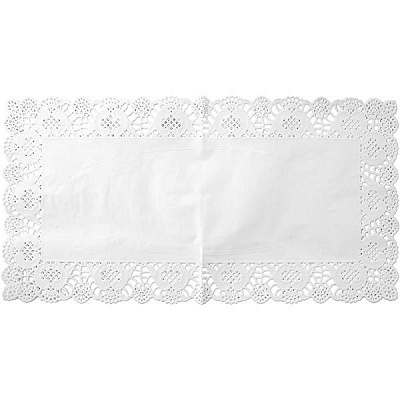 Серветки для торта 12 шт. 40x12 см 43536