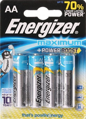 Батарейка Energizer Maximum FSB4 AA 4 шт. (637455) 