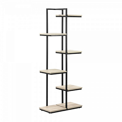 Подставка для цветов Водопад 63х32,5x164 см черный 