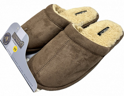 Тапки домашние Gemelli Докер р.46 коричневый