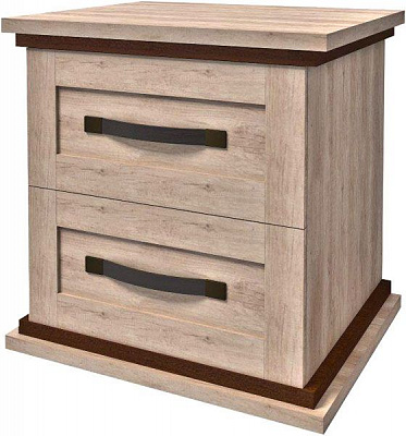 Тумба прикроватная Aqua Rodos Skipper SkKOM2S-56 дуб небраска 