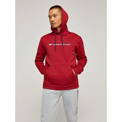 Джемпер Tommy Hilfiger FLEECE LOGO HOODY S20S200279607 р. XL красный