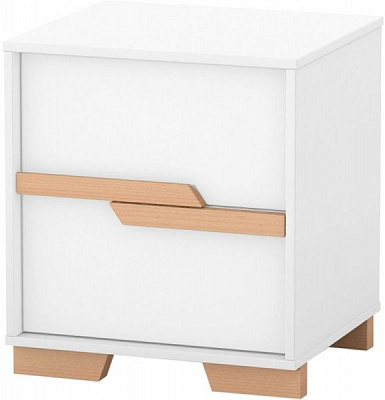 Тумба Veres Сиэтл бело-буковый 46.38.2.15