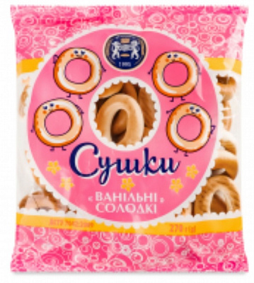 Сушка Кулиничі Ванільна солодка