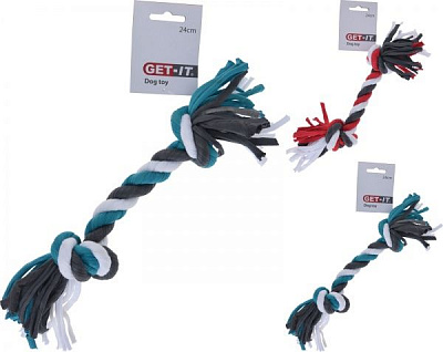 Іграшка для собак вузлик 24 см в асортименті