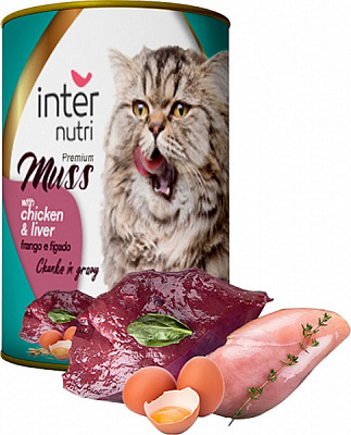 Консерва для котів Internutri MUSS з куркою 415 г