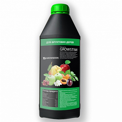 Добриво Growstim Rougevert для фруктових дерев 1 л
