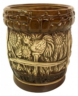 Горщик Село №3 круглий 2,5 л коричневий