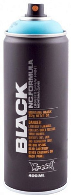 Краска аэрозольная Montana BLACK TR 5000 Истинный голубой мат 400 мл