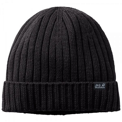 Шапка Jack Wolfskin STORMLOCK RIP KNIT CAP 1907121-6000 OS черный