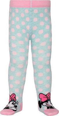 Колготки дитячі Conte-Kids DISNEY Мінні Маус 457 р.80-86 блідо-бірюзовий