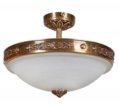 Люстра потолочная Фабрика Світла Корона НCБ d=300mm 3x60 Вт E14 античная бронза/патина НCБ 022-3х60-135