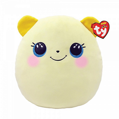 Мягкая игрушка TY Squish-A-Boos Зеленый мишка Clover 20 см зеленый 39227