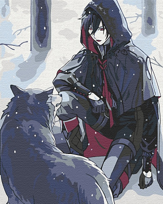 Картина по номерам Первая встреча 10313-AC 40х50 см ArtCraft 