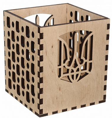 Підставка для ручок Герб 10,5x9x9 см лакований Nice goods
