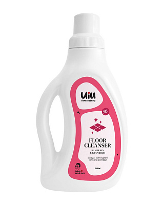 Засіб для миття підлоги UIU Малина & Грейпфрут 0,75 л