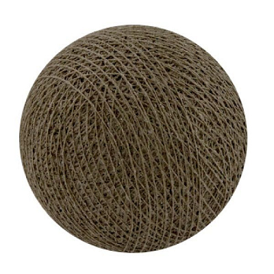 Куля новорічна Котонова d8 см Mud