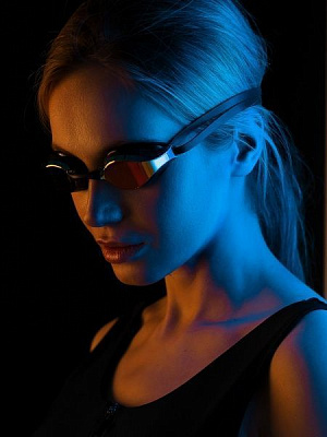 Очки для плавания 4F унисекс OS D4L21-OKU250A-20S one size черный