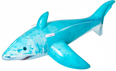 Матрас Bestway надувная Акула(41405) 183х102 см разноцветный