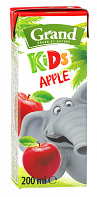 Напиток соковый Grand Яблочный 0,2л 