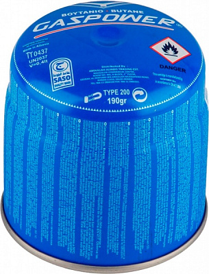 Картридж газовый GAS POWER синий 190 г BG190L 