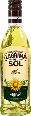 Масло Lagrima del Sol подсолнечное Lagrima del Sol Rosemary 250 мл 