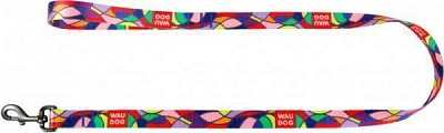 Поводок WAUDOG Nylon с рисунком Витраж 2х122 см