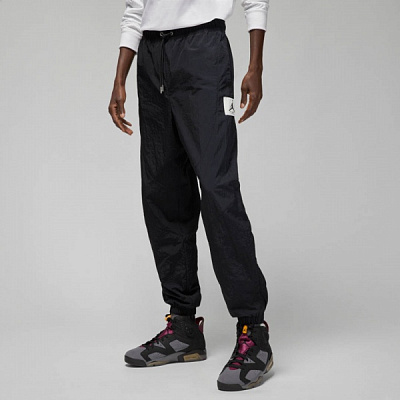 Брюки Nike M J ESS STMT WARMUP PANT DQ7474-010 р. 2XL черный