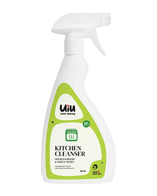 Засіб для чищення кухонних поверхонь UIU Свіжі Квіти & Зелені Ноти 0,5 л
