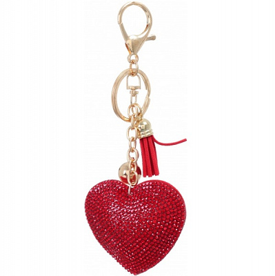 Брелок для рюкзаков Nota Bene Сердце 6x12 см