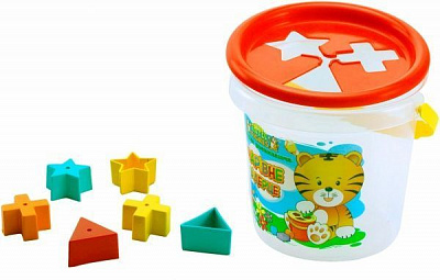 Набор Тигрес Волшебное ведерко 8 элементов 39136