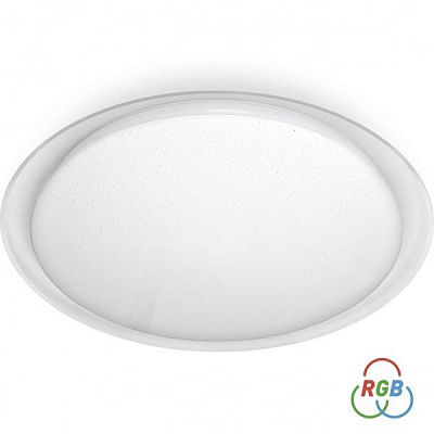 Светильник светодиодный Hopfen с пультом ДУ 74 Вт белый 3000-6000 К SATURN 74R 74W RGB