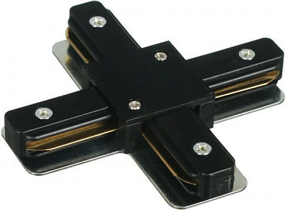 Соединитель крестовый Jazzway PTR CX-BL X-тип черный 