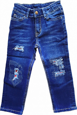 Джинсы Dengiz р.140 темно-синий М-075 