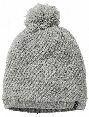Шапка Jack Wolfskin STORMLOCK WOOL CAP WOMEN 1909011-6111 S серый