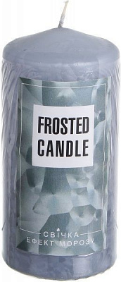 Свічка Ефект морозу 60х120 сіра Pako-If