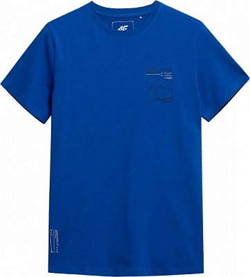 Футболка 4F D4L21-TSM228-31S р.S темно-синій