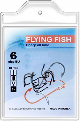 Крючок Flying Fish №6 20 г 10 шт. CS-215(06)