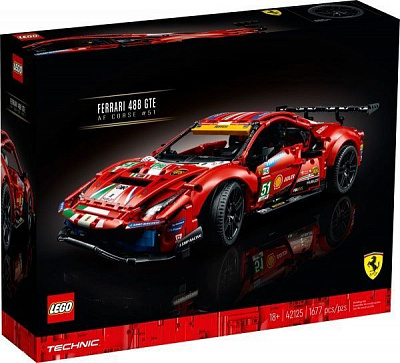 Конструктор LEGO Technic Ferrari 488 GTE “AF Corse #51” 42125