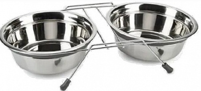 Миска подвійна 4Dog 2 х 0,95 л