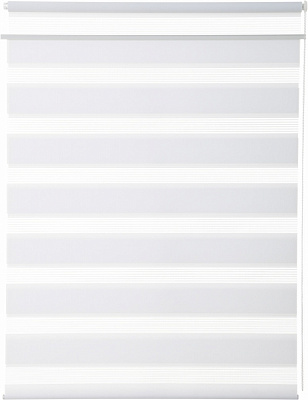 Ролета день-ніч Vivendi B102 біла 39x160 см